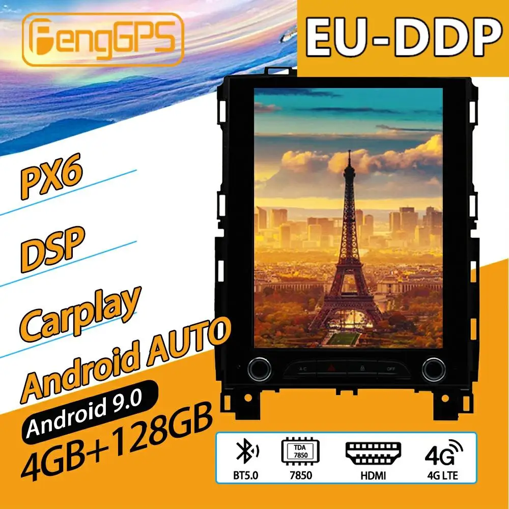 Per Renault Megane 4 Koleos 2016 Android Autoradio Stereo Lettore Multimediale 2 Din Autoradio Gps Navi Unità Registratore A Cassette Px6