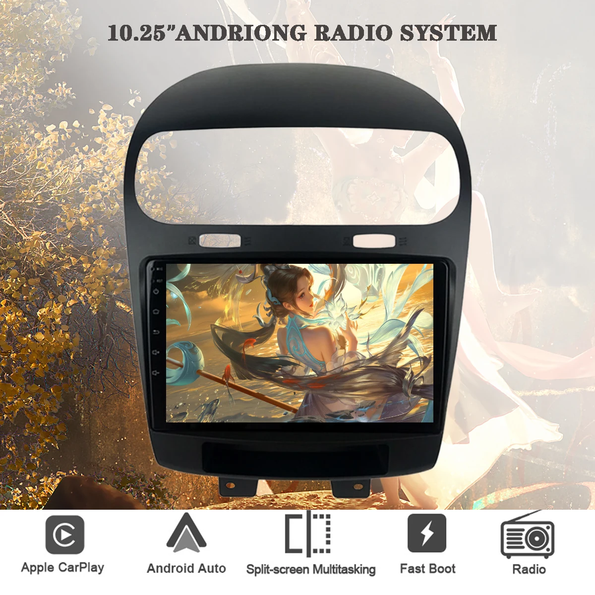 Autoradio Stereo Video Music Hu Head Unit Cassette Per Mitsubishi Pajero L200 Triton 2008 - 2016 Con Navigazione Gps Carplay
