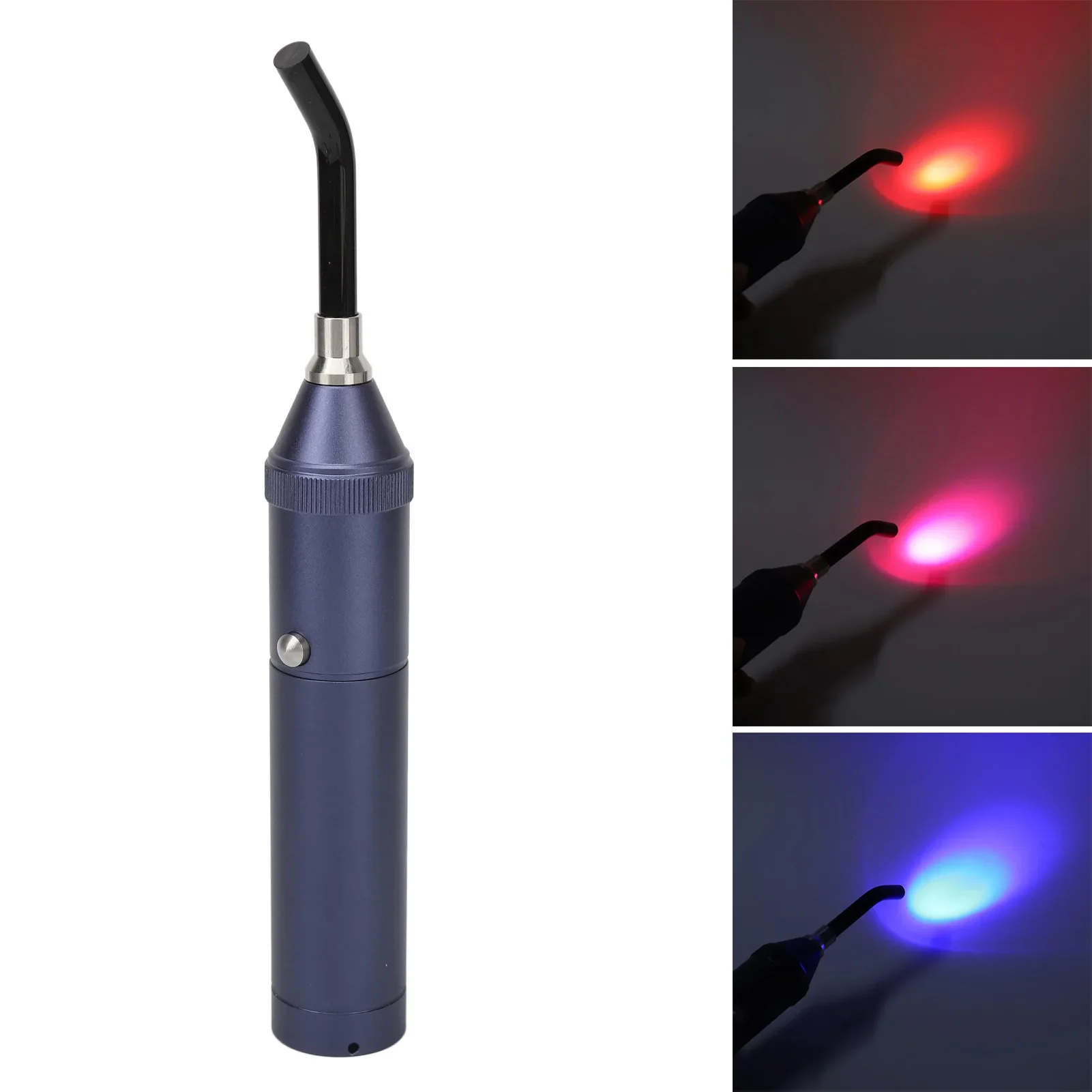 Red Blue Light Led Torcia Per Fisioterapia Dispositivo Per Il Trattamento Delle Piaghe Da Canker Dispositivo Per La Terapia Della Luce Per Le Orecchie
