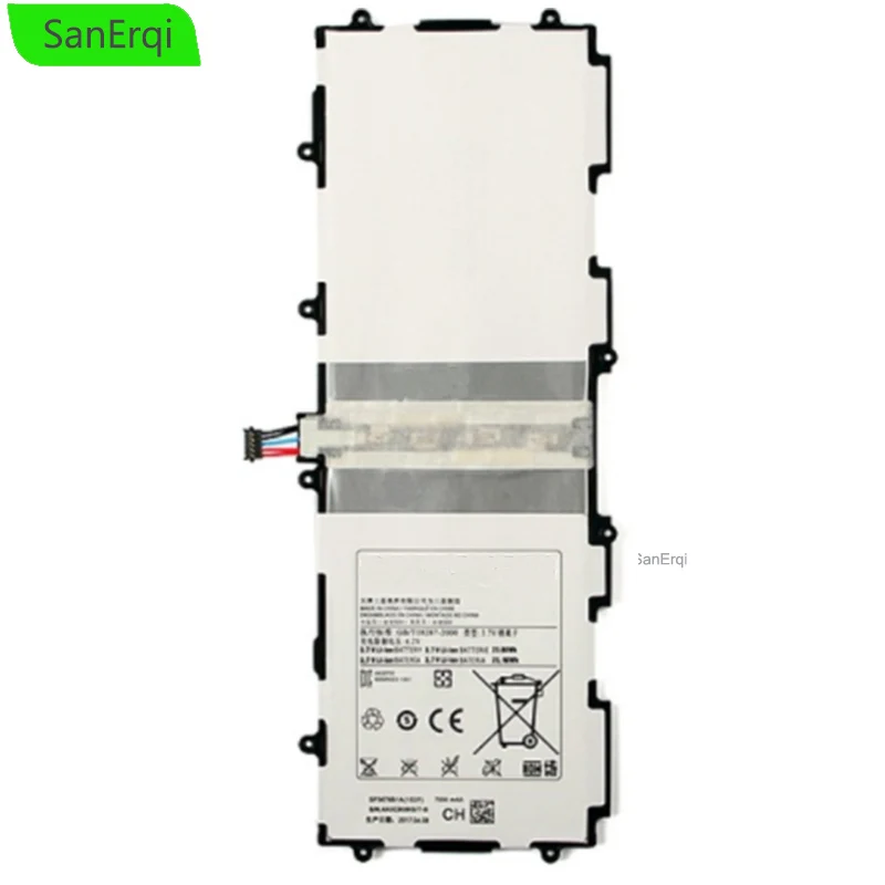 Batteria N8000 Per Samsung Galaxy Tab 10.1 S2 N8000 N8010 N8013 N8020 P7510 P7500 P5113 P5100 P5110 Sp3676B1A