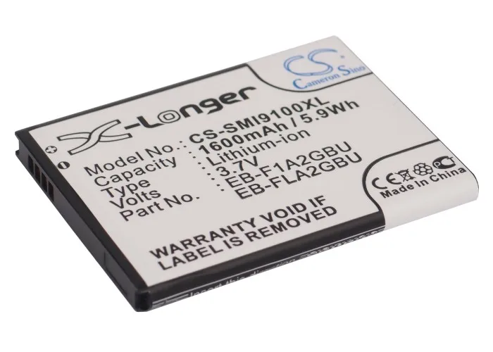 Batteria Cameron Sino 1600Mah Per Samsung Ek-Gc100 Galaxy Camera M R Style Galaxy S Ii Duos Ii Plus S2 Plus V Plus