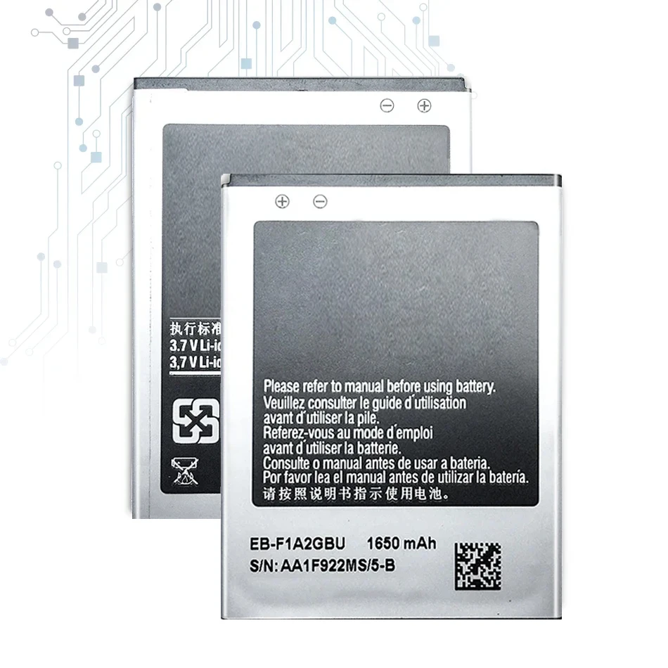 Batteria Eb-F1A2Gbu Per Samsung Galaxy Ii S2 I9100 I9103 I9105 I9100G I9108 I9050 S Ii Eb F1A2Gbu 1650Mah