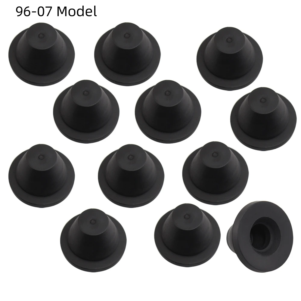 Accessorio Moto 6 Pz/12 Pz Gomma Copertura Laterale Occhielli Per Harley Touring Street Glide Electra Glide Road Glide Flhr 1996-20
