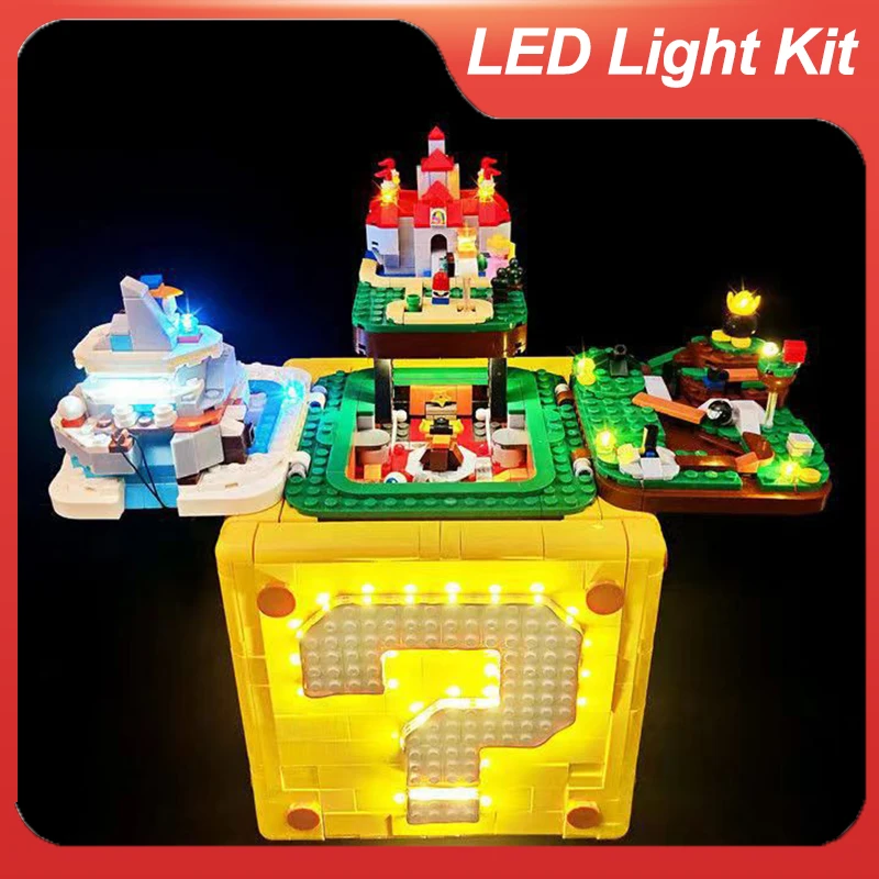 Kit Luce Led Per 64 Punti Interrogativo Compatibile 71395 (Solo Illuminazione Inlcuded)