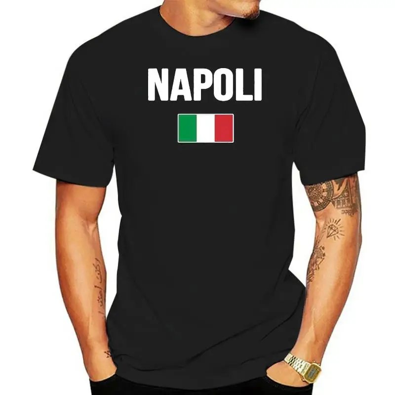 Nuova Moda Uomo Uomo T-Shirt T-Shirt Cotone Uomo Manica Corta T-Shirt Napoli T-Shirt Design Napoli Online