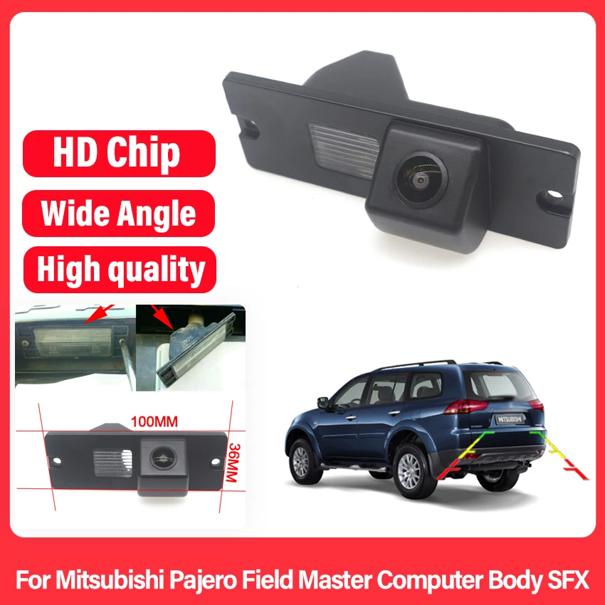 Telecamera Di Retromarcia Di Backup Per Mitsubishi Pajero Field Master Computer Body Sfx Ccd Hd Telecamera Di Parcheggio Per Visione Notturna Grandang