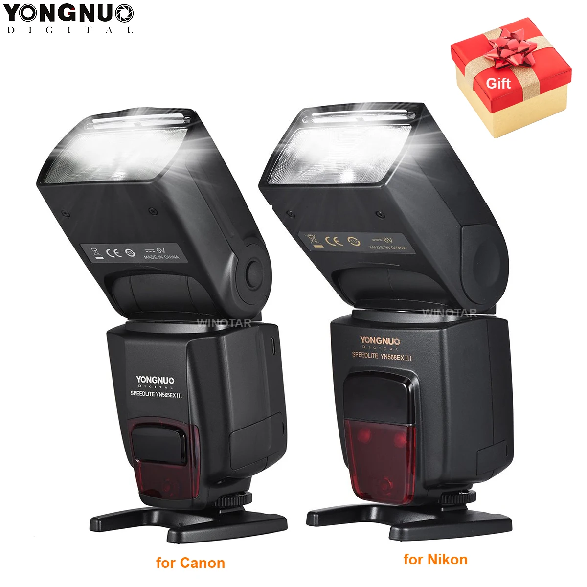Yongnuo Yn568Ex Iii Yn-568Ex Iii Ttl Wireless Hss Flash Speedlite Per Canon Nikon Dslr Camera Compatibile Yn600Ex-Rt Ii Yn568Exii