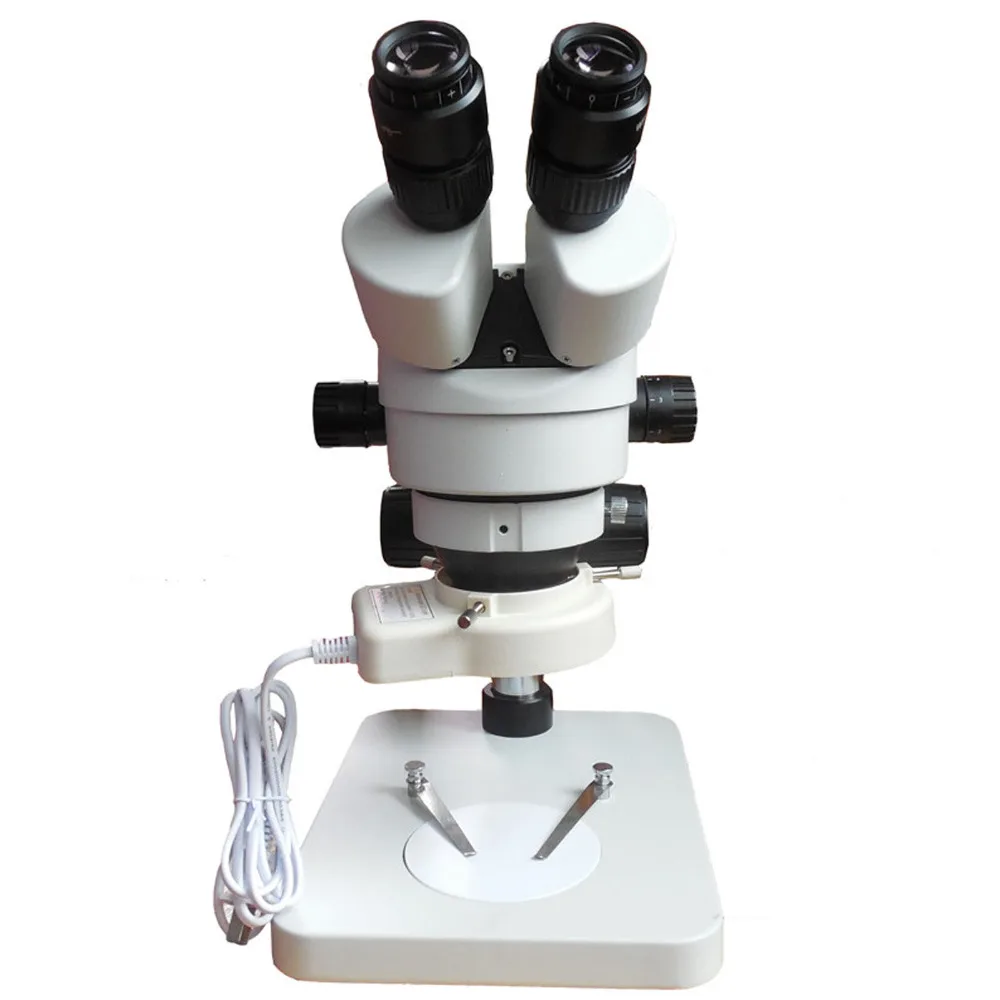 Zoom 7X-45X Stereo Microscopio Industria Microscopio Binoculare Microscopio Microscopio Per L'Energia Elettrica Di Riparazione Del Telefono Mobile Dei