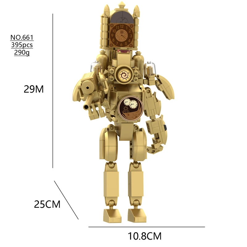 New Toilet Man Vs Monitor Building Block Skibidi Toilet Building Block Hot Building Block Giocattolo Per Bambini