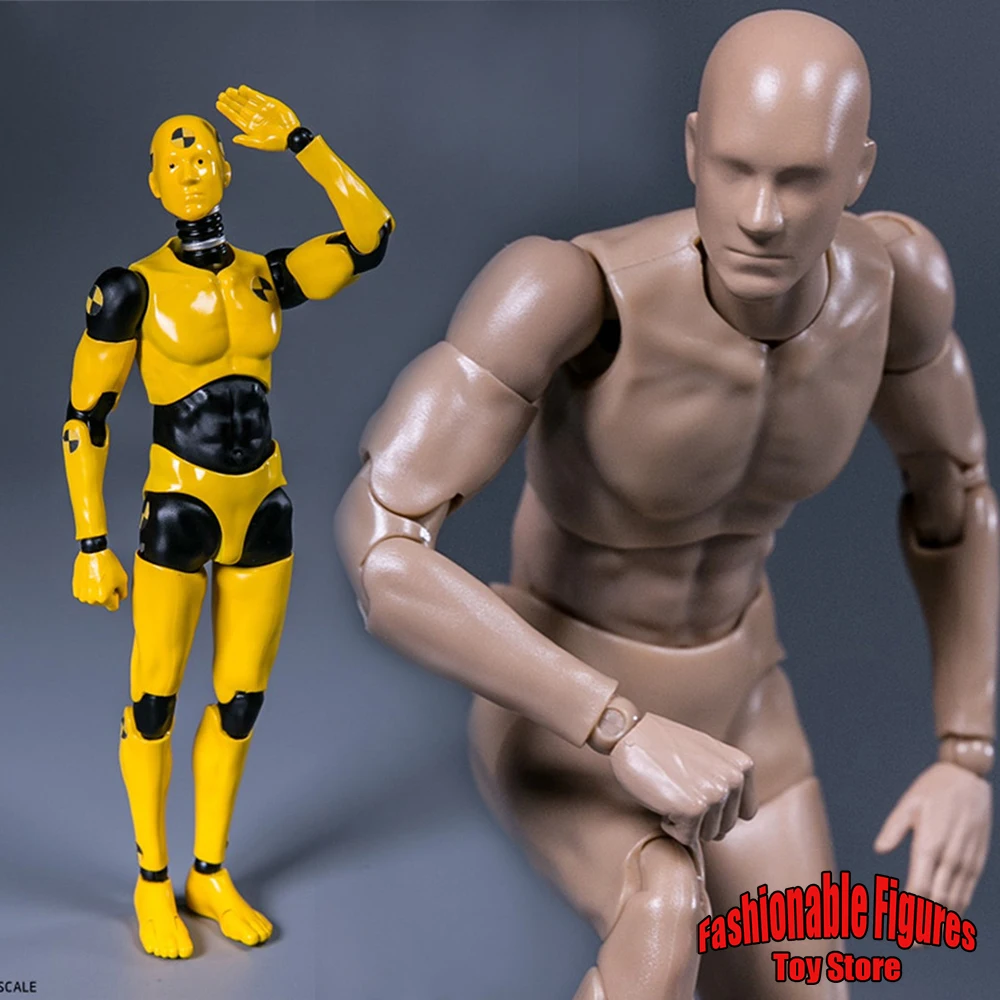 Damtoys Dps01 Dps02 1/12 Maschio Soldato Pittura Uomo Testman Crash Test Dummy 6 ''Action Figure Drawman Joint Body Dolls Model