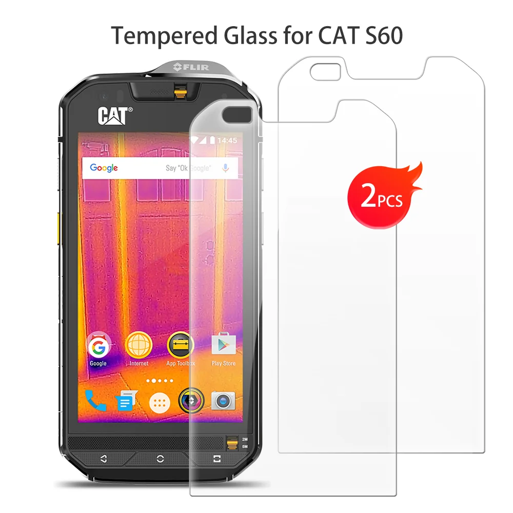 Per Cat S60 Vetro Temperato Protettivo Su Pellicola Protettiva Per Smartphone Cat S60