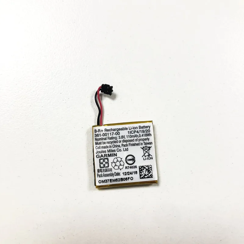 Garmin 3.8V 110Mah Smart Battery 361-00117-00 Per Garmin Forerunner 35