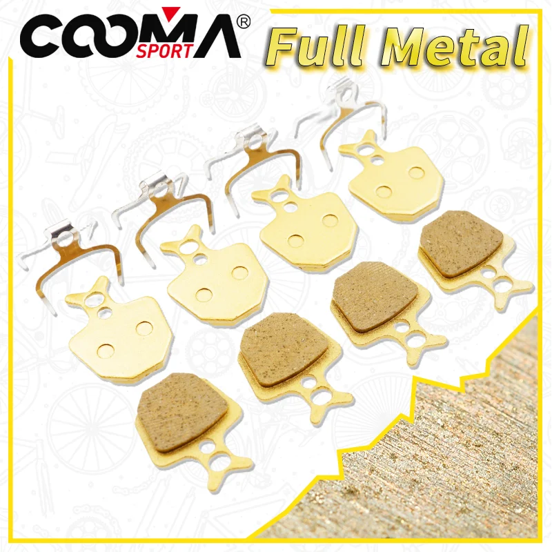 Pastiglie Freno A Disco Per Bicicletta Per Formula Oro K18 K24 Puro, Per Pinza Giant Da7, 4 Coppie, Classe Ultra, Full Metal