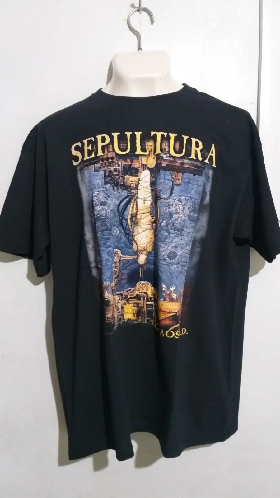 Sepultura Chaos Ad T Shirt Thrash Metal Sarifago Slayer Kreator