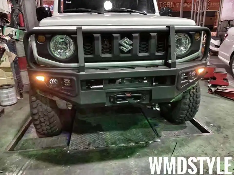 Jb74 Nuovo Jimny 2019 Anteriore Bull Bar Paraurti In Acciaio