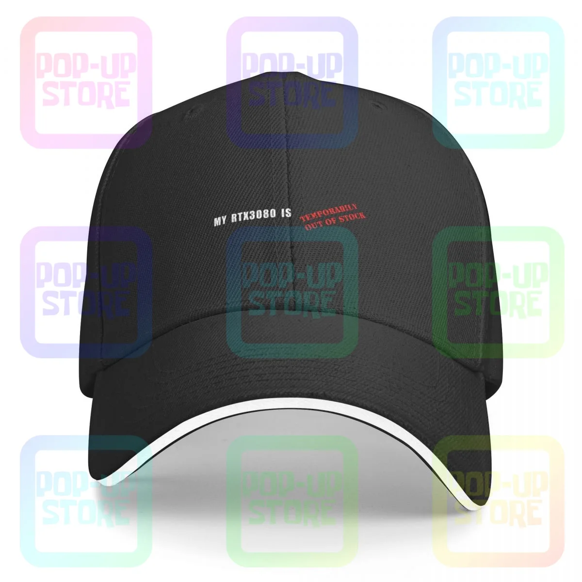 Nvidia Geforce Rtx 3080 Fe Founds Edition Berretto A Sandwich Berretto Da Baseball Cappello Da Camionista Sport Harajuku Streetwear