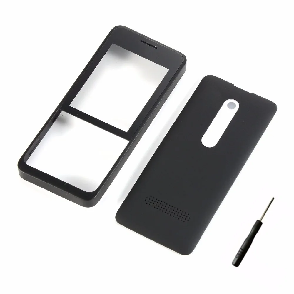 Per Nokia Asha 301 N301Coperchio Dell'Alloggiamento + Coperchio Posteriore Della Batteria + Strumenti (Senza Tastiere)