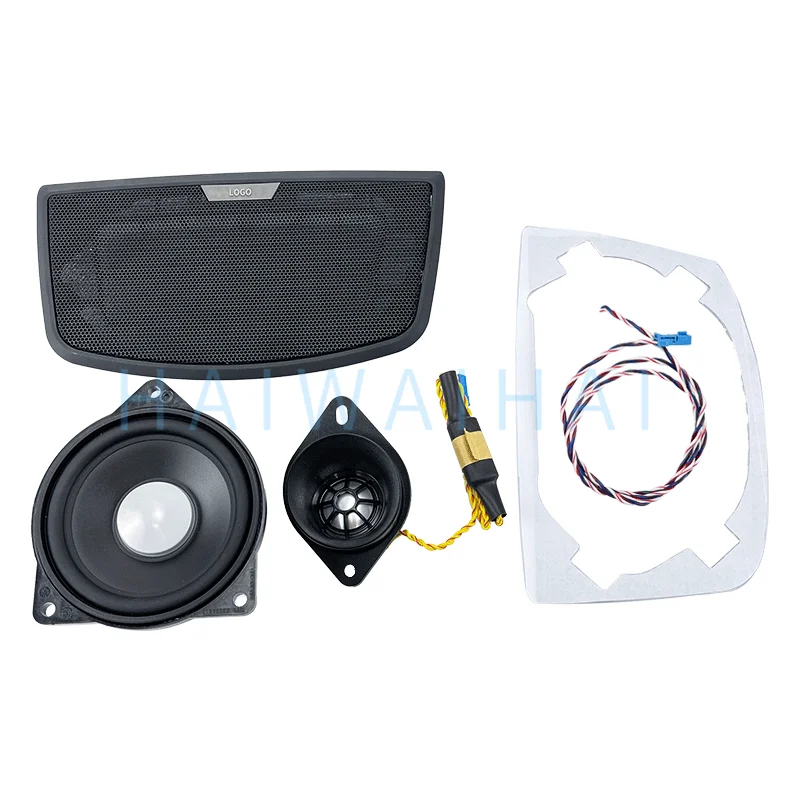 Per Bmw Serie 3 4 F30 F31 F32 F34 3Gt Car Center Console Copertura Altoparlanti Tweeter 4 Pollici Midrange Altoparlante Cruscotto Altoparlante