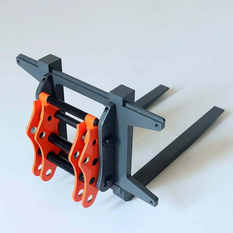 Attacco Per Carrello Elevatore 1:14 E Kit Di Cambio Rapido Per Modello Di Caricatore Idraulico Telecomandato Jdm-88-B Per Lesu Tamiya Kabolite
