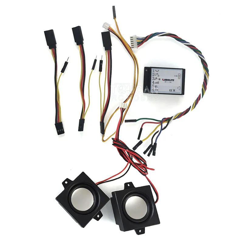 Parti Dell'Altoparlante Del Sistema Audio Huina Kabolite Per 1/14 K970 K350 374F Escavatore Idraulico Rc Modello Fai Da Te Pezzi Di Ricambio Th19363