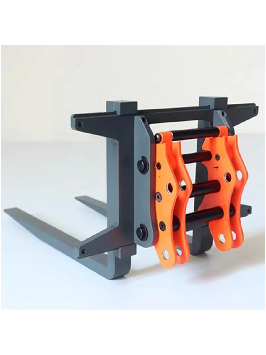 Attacco Per Carrello Elevatore 1:14 E Kit Di Cambio Rapido Per Modello Di Caricatore Idraulico Telecomandato Jdm-88-B Per Lesu Tamiya Kabolite