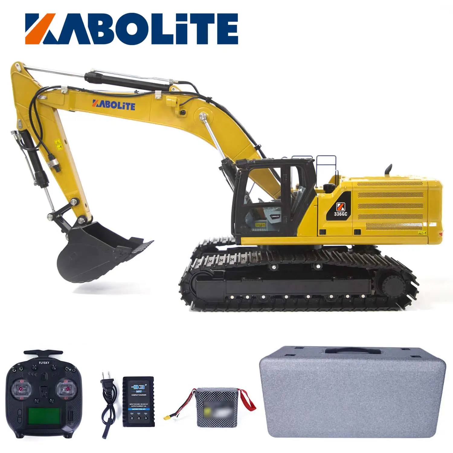 Kabolite K961 100 1/18 Escavatore Idraulico Telecomandato Rtr Rc Digger Modello Di Macchina Pesante