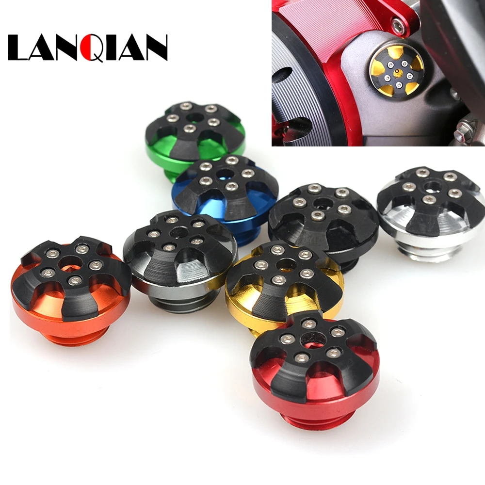 Per Yamaha Xv 950 R Abs/Racer Ybr 125 R15 R25 R125 Moto M19 * 2.5 Magnetic Engine Oil Filler Bike Engine Oil Cap Cover