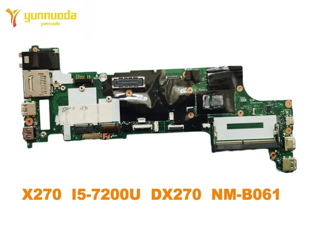Originale Per La Scheda Madre Del Computer Portatile Lenovo Thinkpad X270 X270 I5-7200U Dx270 Testata Al Nm-B061 Buona Spedizione Gratuita