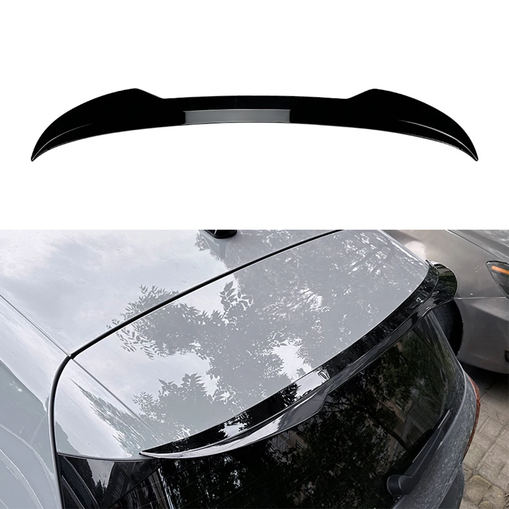 Spoiler Posteriore Nero Lucido Adatto Per Volkswagen Golf 8 Mk8 Gti R Gtd 2020-2023 Car Rear Roof Trunk Spoiler Lip Trim