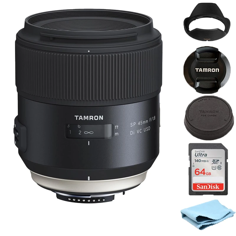 Tamron Sp 45Mm F/1.8 Di Vc Usd Lens (Modello F013) Per Canon Nikon