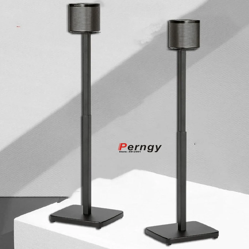 (1 Paio = 2 Pezzi) Sf08 65Cm-125Cm Colonna Rotonda Regolare Altoparlante Surround Sound Espositore Da Pavimento 9500S Q90R Q950R Q950A Sonos Play 1