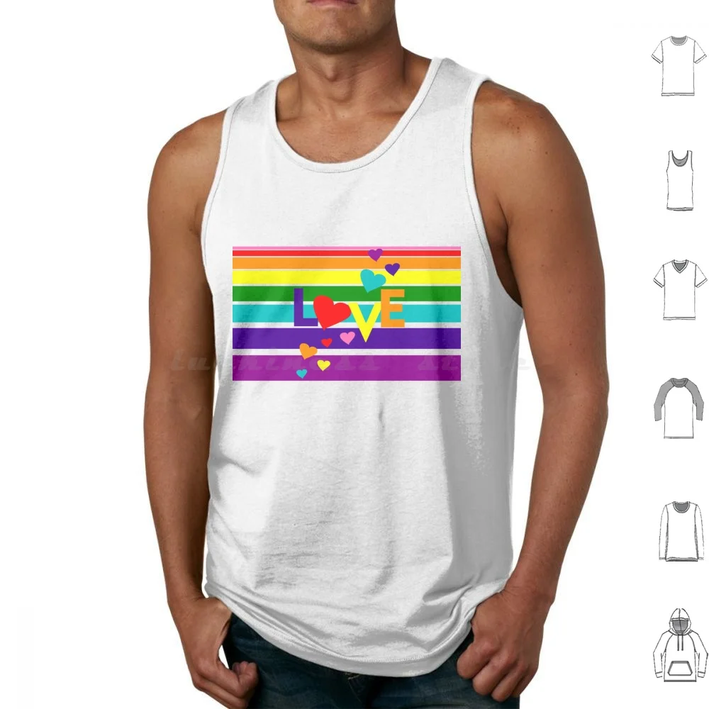 Love Canotte Stampa Cotton Love Pride Rainbow Tatooine R2D2 Light Cyber Two Sun Sun Sunset Hart Valentin In Love