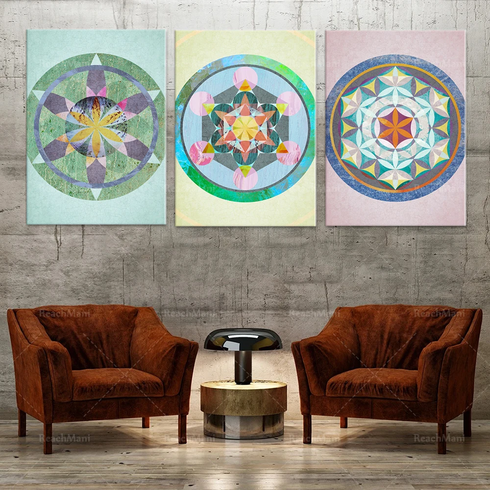 Geometria Sacra Wall Art Printing Wall Art 3 Edition Art Geometria Sacra Stampa Spirit Poster Modern Minimalist Wall Art Canva