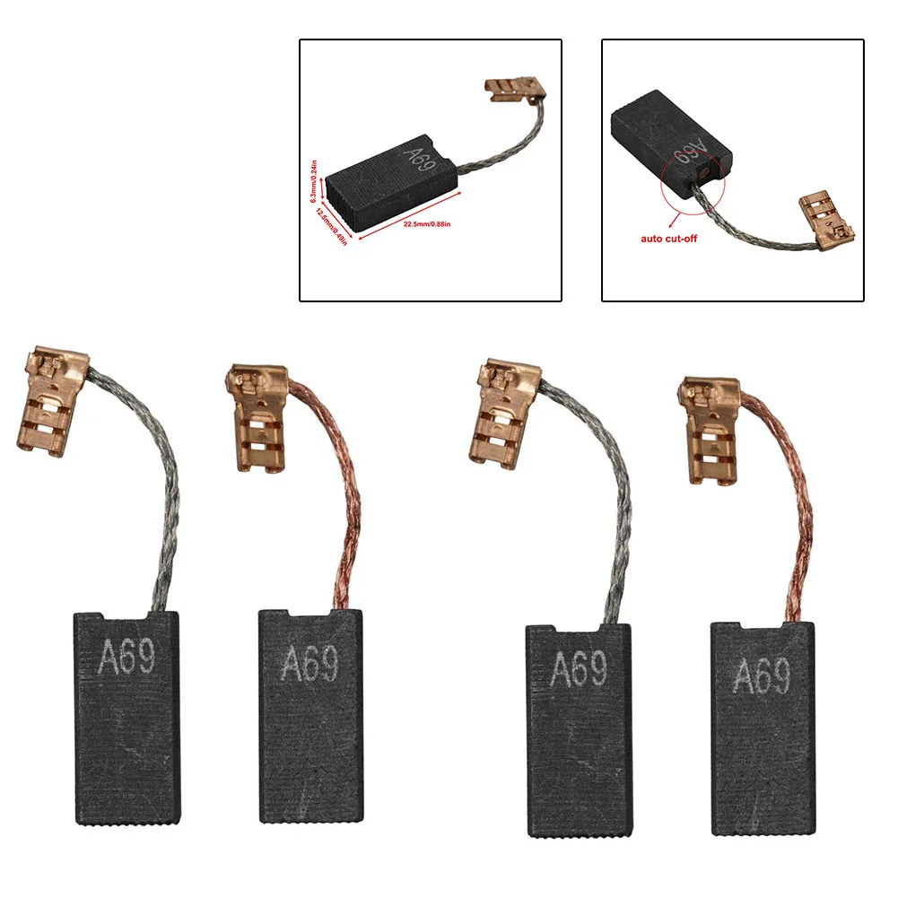 Spazzole Di Carbone 4 Pezzi Compatibili Con Bos Ch Gbh 5/40 Dce Gbh 5 Dce Dce38 Gbh 38 Gsh 4 Sostituzione Accessori Per Utensili Elettrici