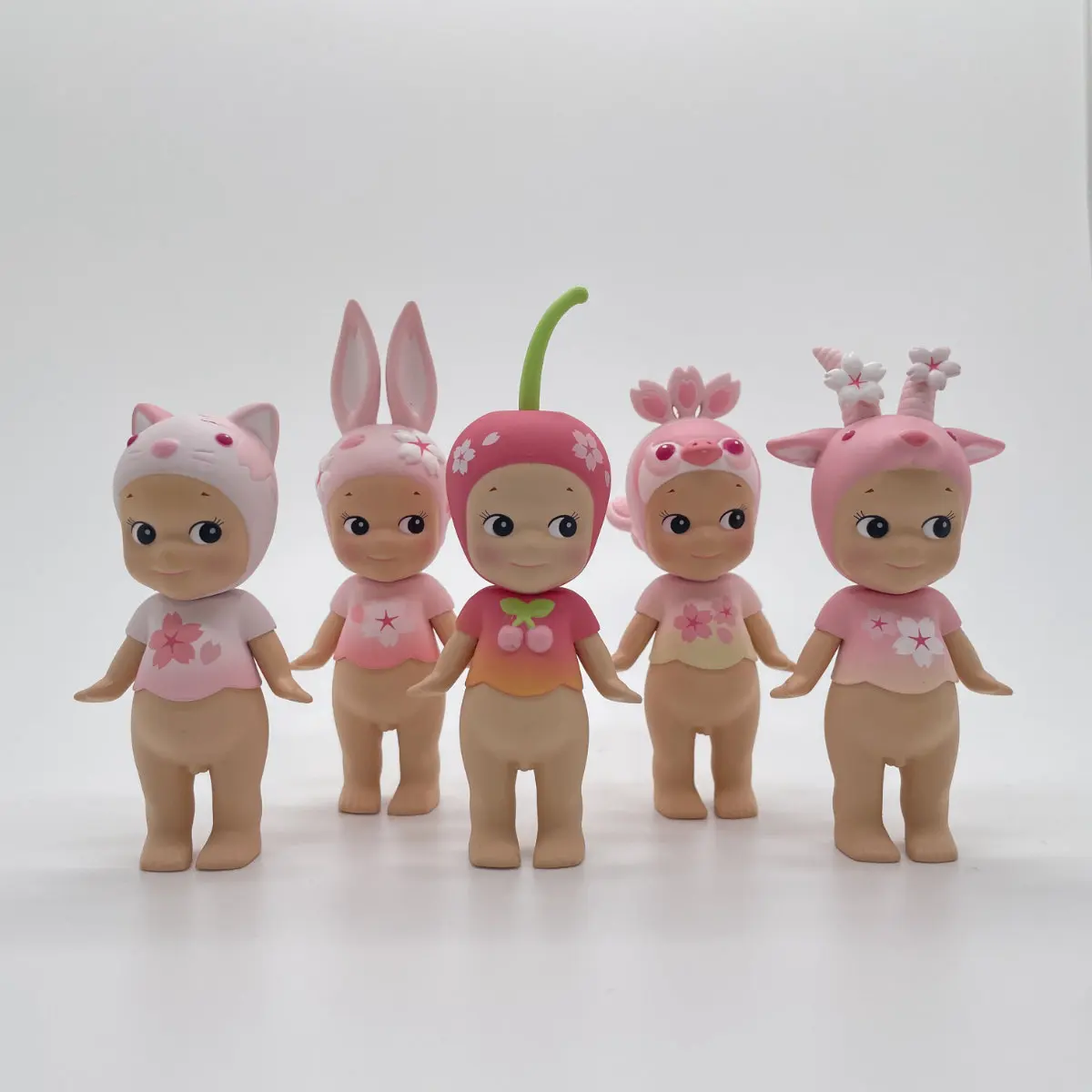Sonny Angel Mini Figure Cherry Blossom Series 2019 Blind Box Toy For Girl Carro Cat Goat Peacock Rabbit