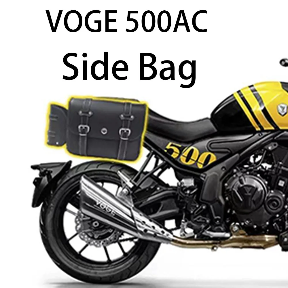 New Fit 500Acmoto Accessori Borsa Laterale Borsa Da Sella Per Voge 500Ac Ac500 500 Ac