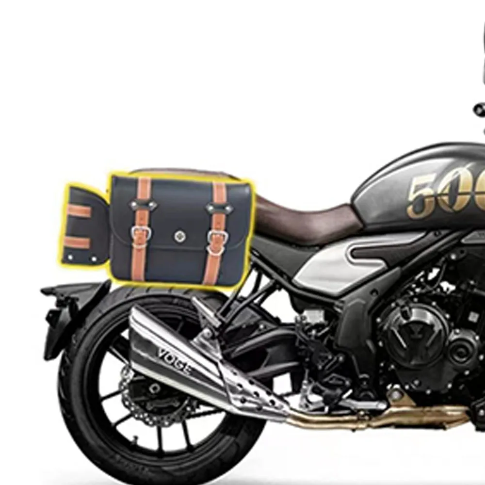 New Fit 500Acmoto Accessori Borsa Laterale Borsa Da Sella Per Voge 500Ac Ac500 500 Ac