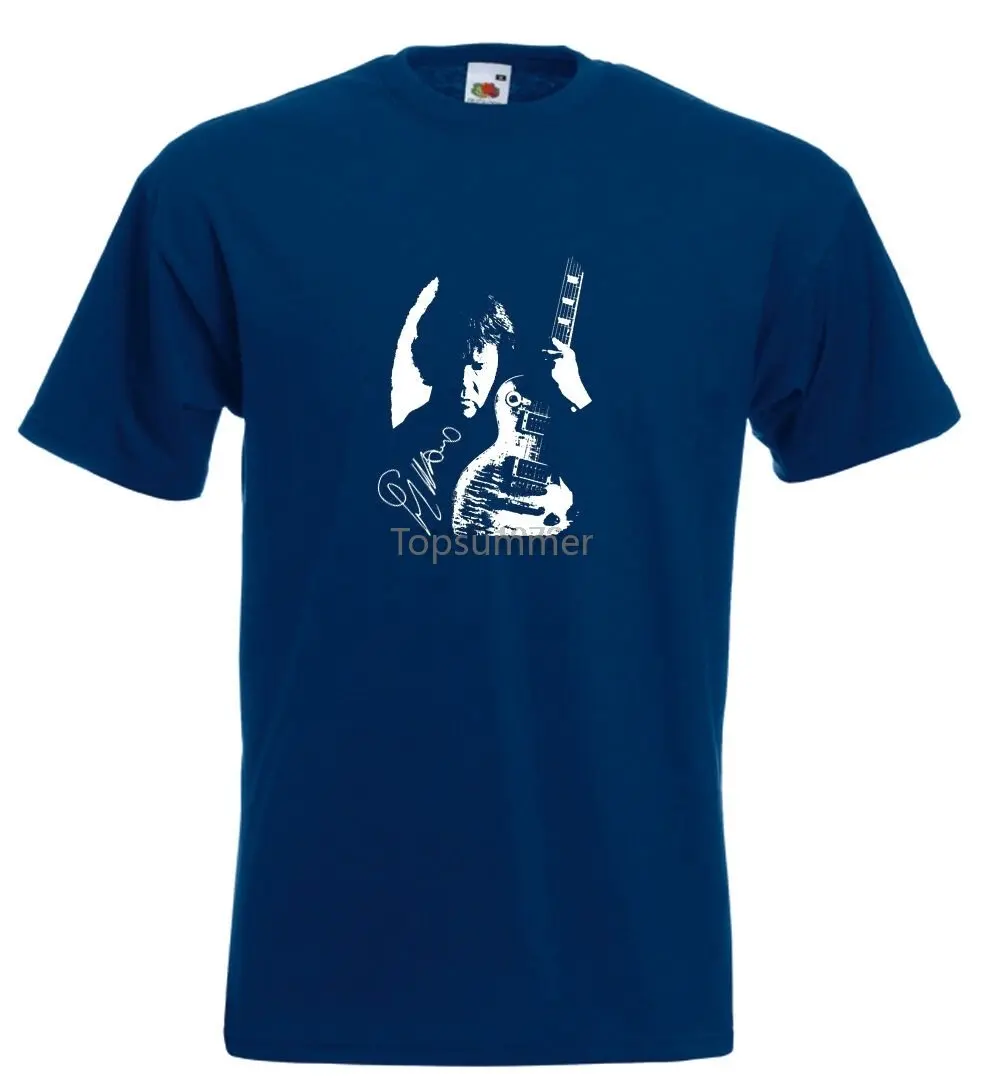 T-Shirt Autografo Gary Moore Thin Zeby Phil Lynott Parisienne Walkways
