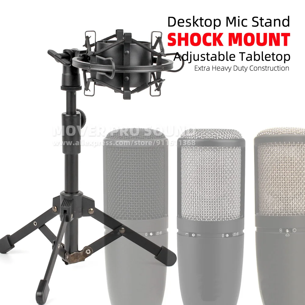 Per Akg Perception P 120 220 420 820 P120 P220 P420 P820 Supporto Per Microfono Mic Shock Mount Desk Supporto Da Tavolo Anti Vibrazione Mike