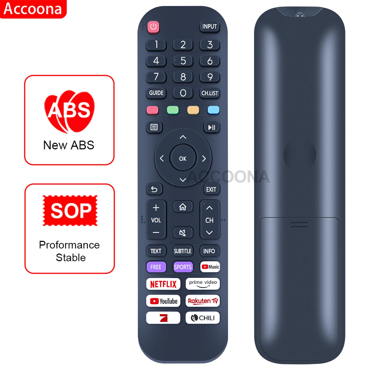 Telecomando En2Al30H Per Hisense 40 A4Bg 32 A4Fg 40 A4Fg 40 A4Eg 32 A4Eg 32 A4Dg 40 A4Dg 32 A4Bg A4Bg A4Fg 4Eg A4Dg Hd Dled Smart Tv
