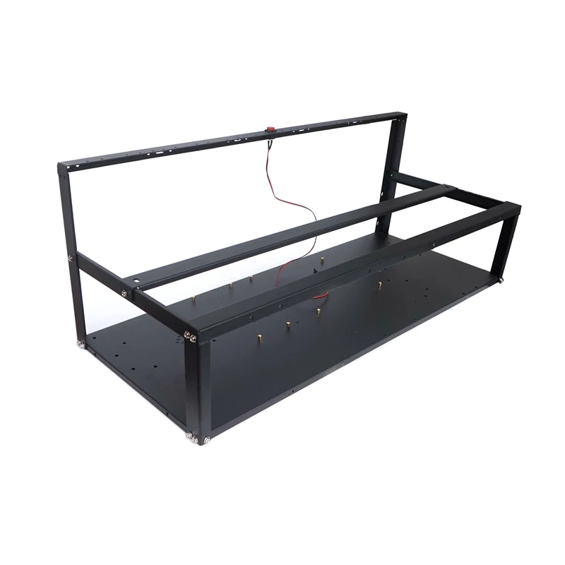 6-12 Gpu Mining Rig Rack Open Air Frame Bitcon Miner Case Per Eth Etc E. Btc Bitcoin Coin Valuta Server Mining Chassis