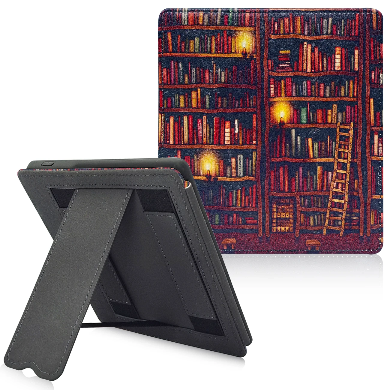 Custodia Per Supporto Kindle Oasis Per Kindle Oasis (10A/9Th Generazione, 2019) Con Doppio Cinturino A Mano/Auto Sleep & Wake