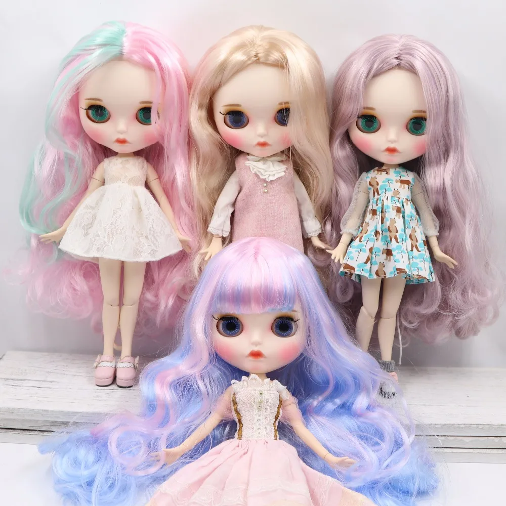Icy Dbs Blyth Doll 1/6 Toy Bjd Matte Face Personalizzato Face Joint Body Custom Doll 30Cm Girls Gift Anime