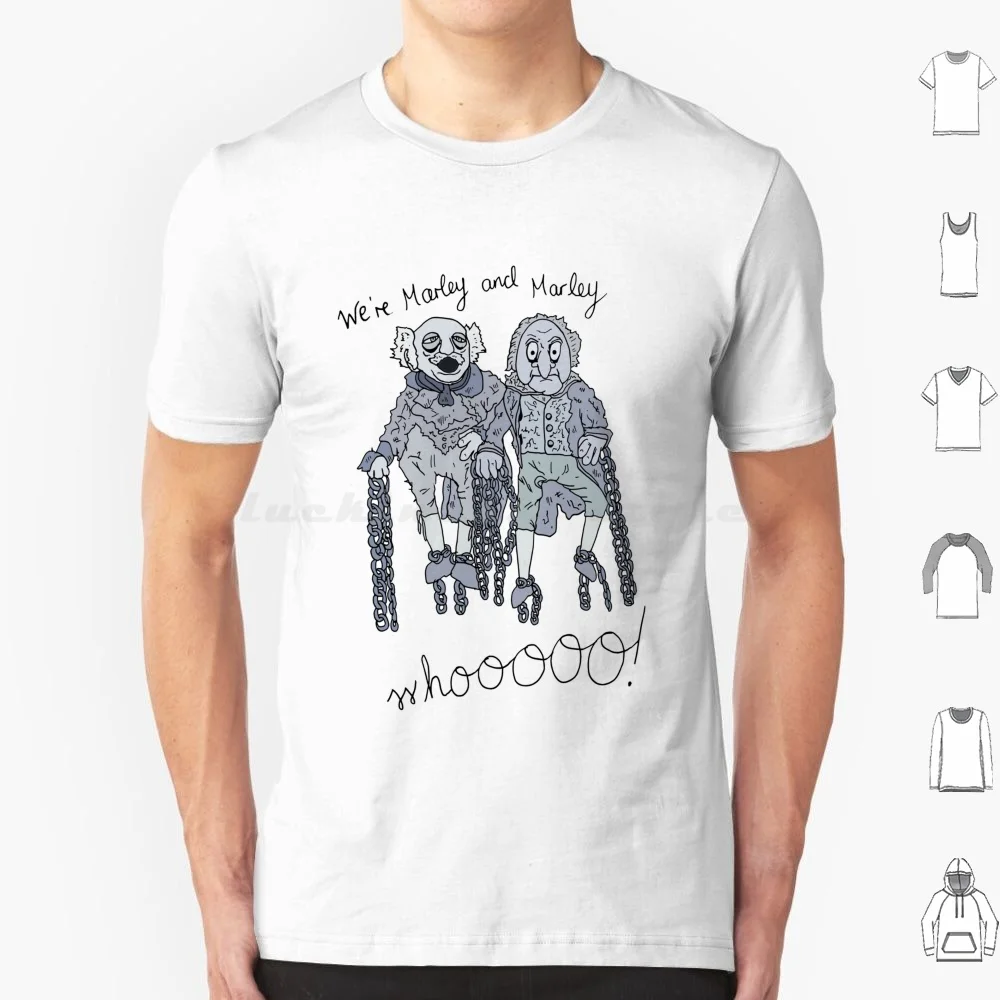 Marley E Marley-Christmas Carol T Shirt 6Xl Cotton Cool Tee Christmas Carol Christmas Carol The Marley E Marley Song Quote