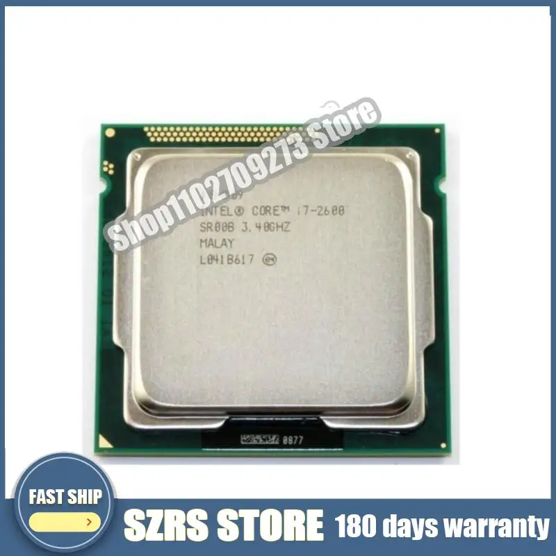 Processeur Int @ L I7 2600 D'Occasion, Facciate-Core 3.4Ghz, Socket Lga 1155