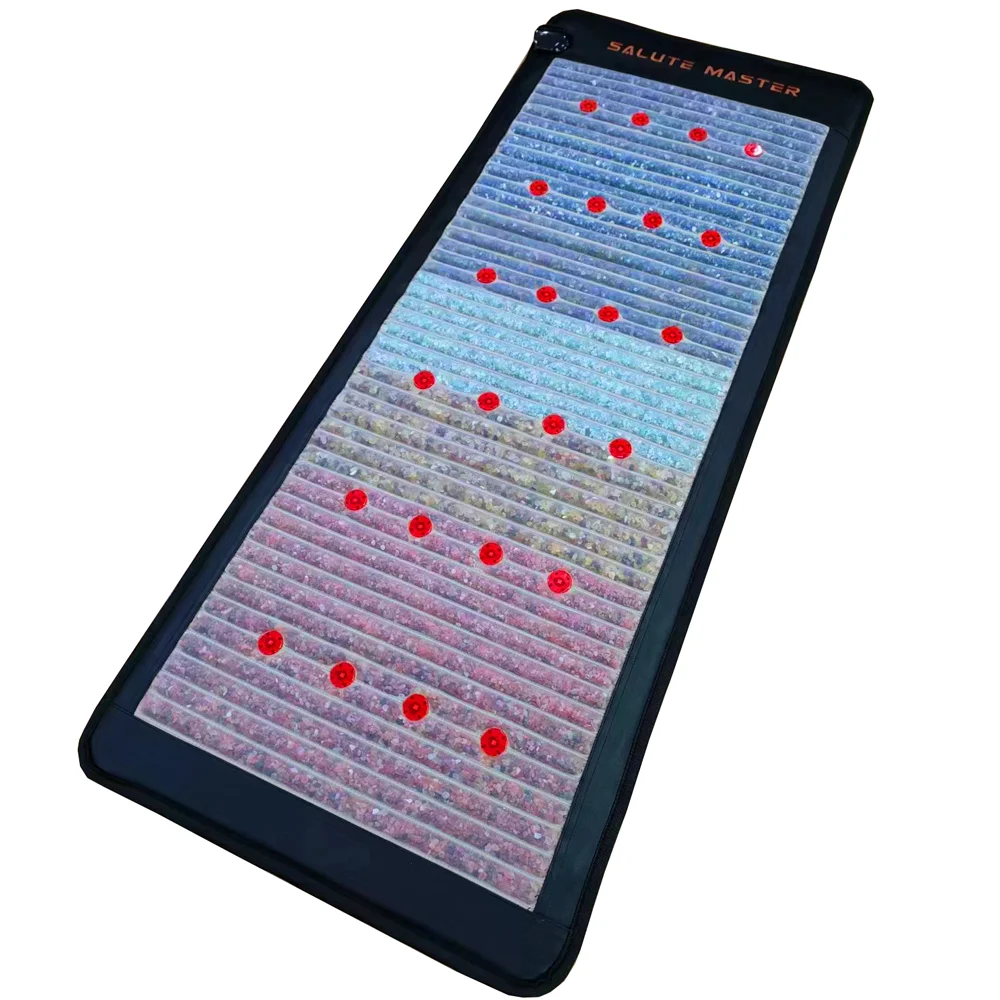 Ms-6500B Krimall Mat Te Far Infrared Energy Heat Crystal Mat Pulsante Magnetic Field Therapy Pemf Biophoton Mat Tress