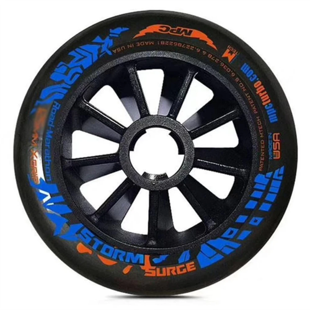 Speed Skate Mpc Wheel Storm Surge Xgrip Wheels Pneumatici Per Pattini Da Corsa In Linea 85A 110Mm 100Mm 90Mm Ruota Di Pattinaggio Maratona Xfirm X Gri
