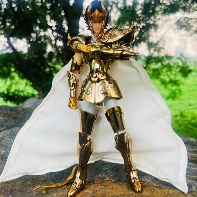 Saint Seiya Myth Cloth Ex Head Carving/3 Faces + Hair + Helmet Capricorno El Cid Gold Lost Canvas/Lc Zodiac Knights Figure In Stock