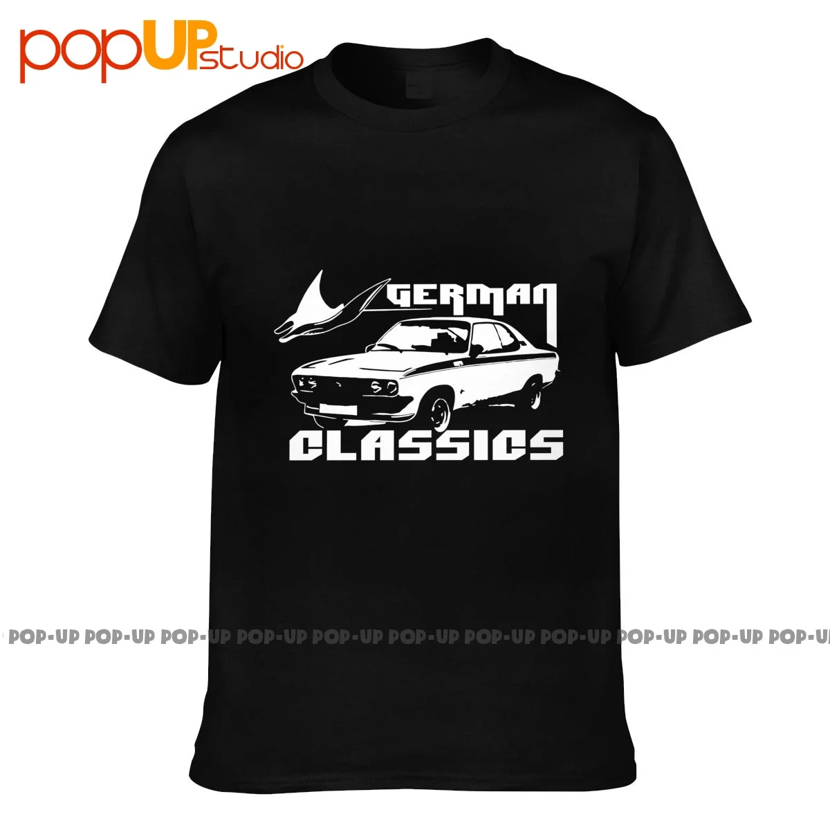 Opel Manta A German Classics Cult Gt E Oldscool T-Shirt Tee Shirt Rare Retro Splicing Best Seller