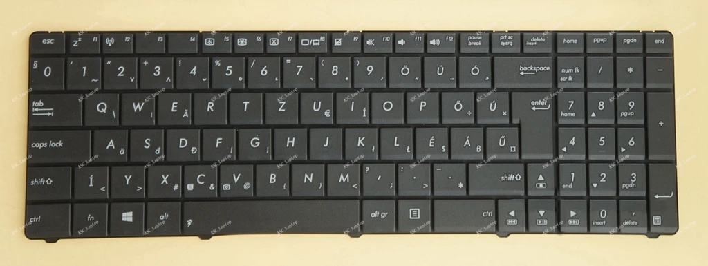 Nuova Tastiera Hu Magyar Billentymilwauzet Per Asus A53S K53E K53S X53E X53S K54C K54L X54C X54L A54C Laptop, Nero
